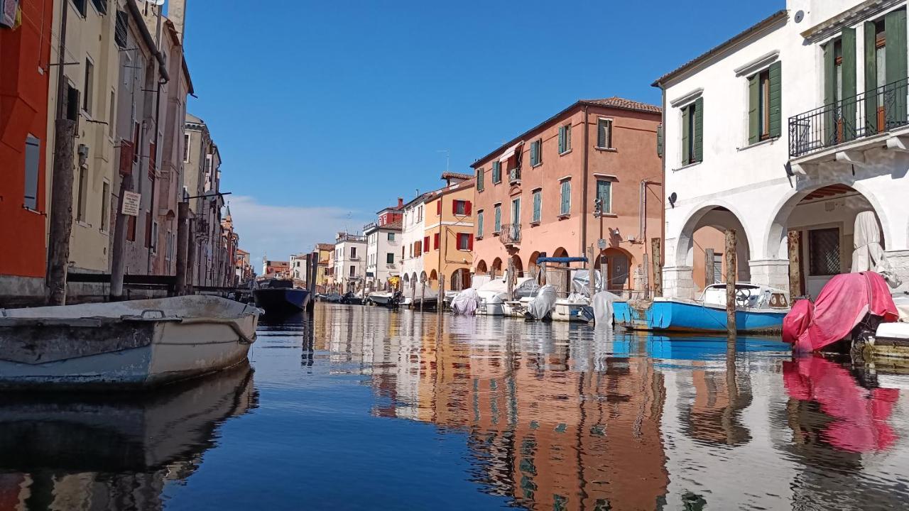 Casa Cuccagna Chioggia - Vista Canal Vena 외부 사진