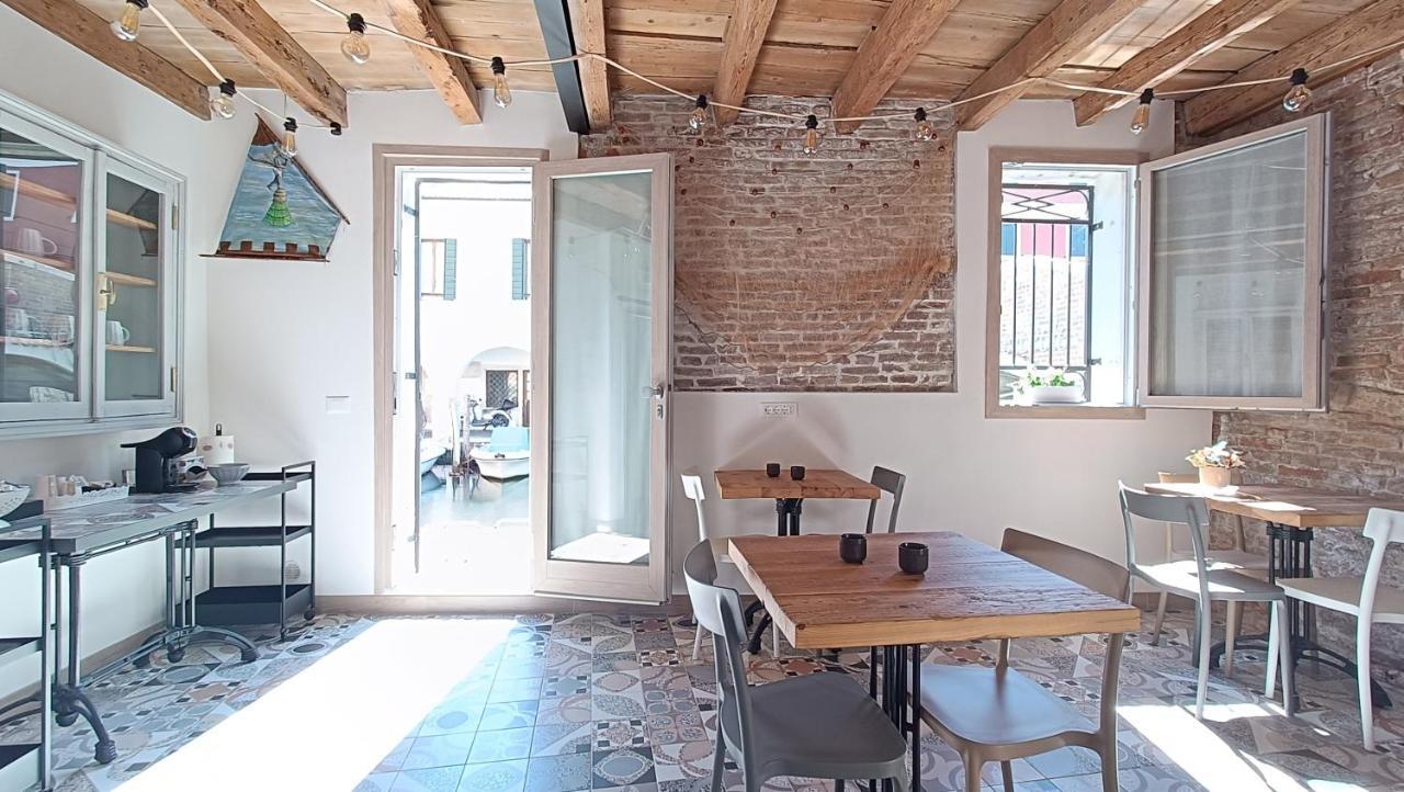 Casa Cuccagna Chioggia - Vista Canal Vena 외부 사진