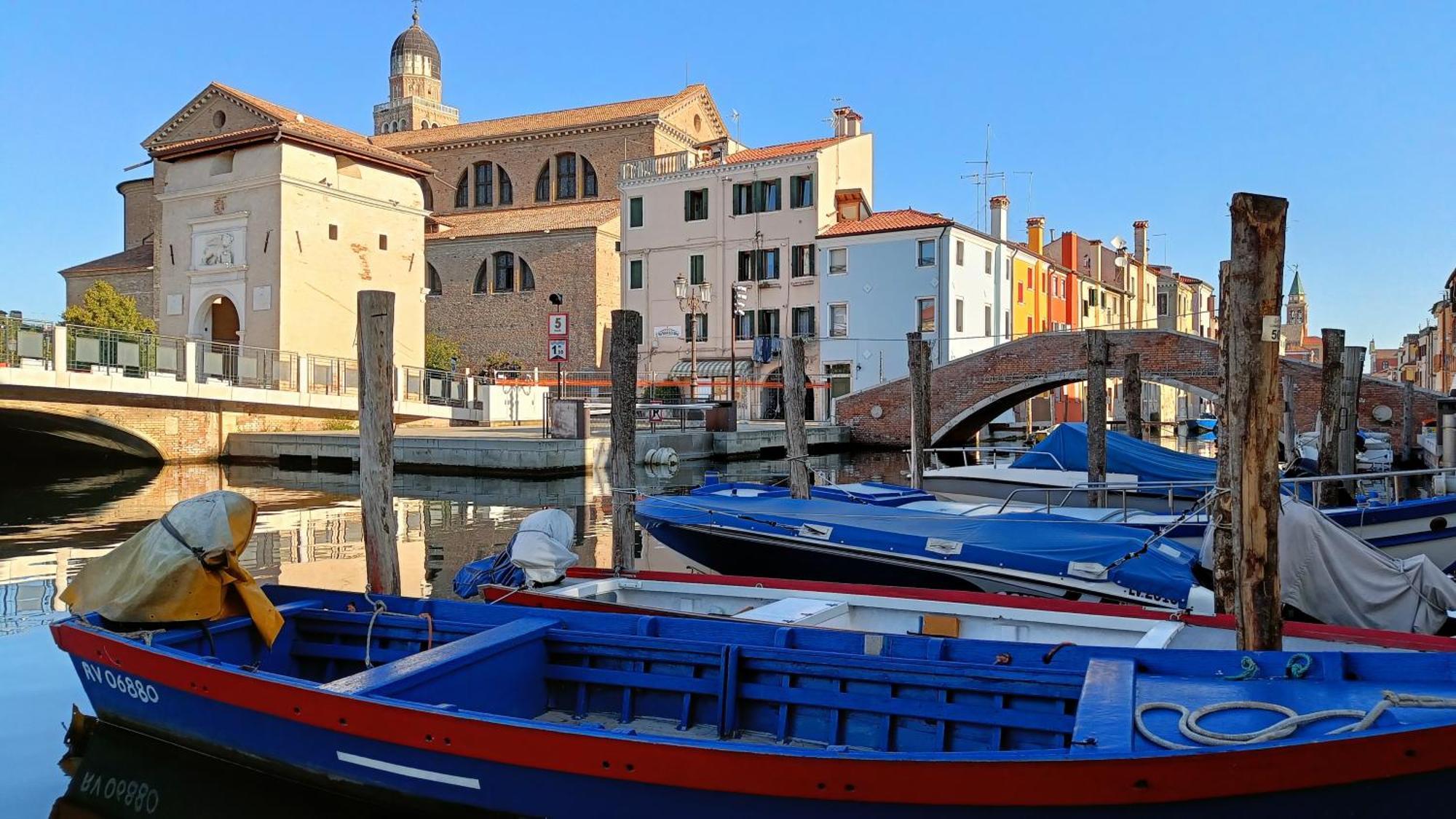 Casa Cuccagna Chioggia - Vista Canal Vena 외부 사진