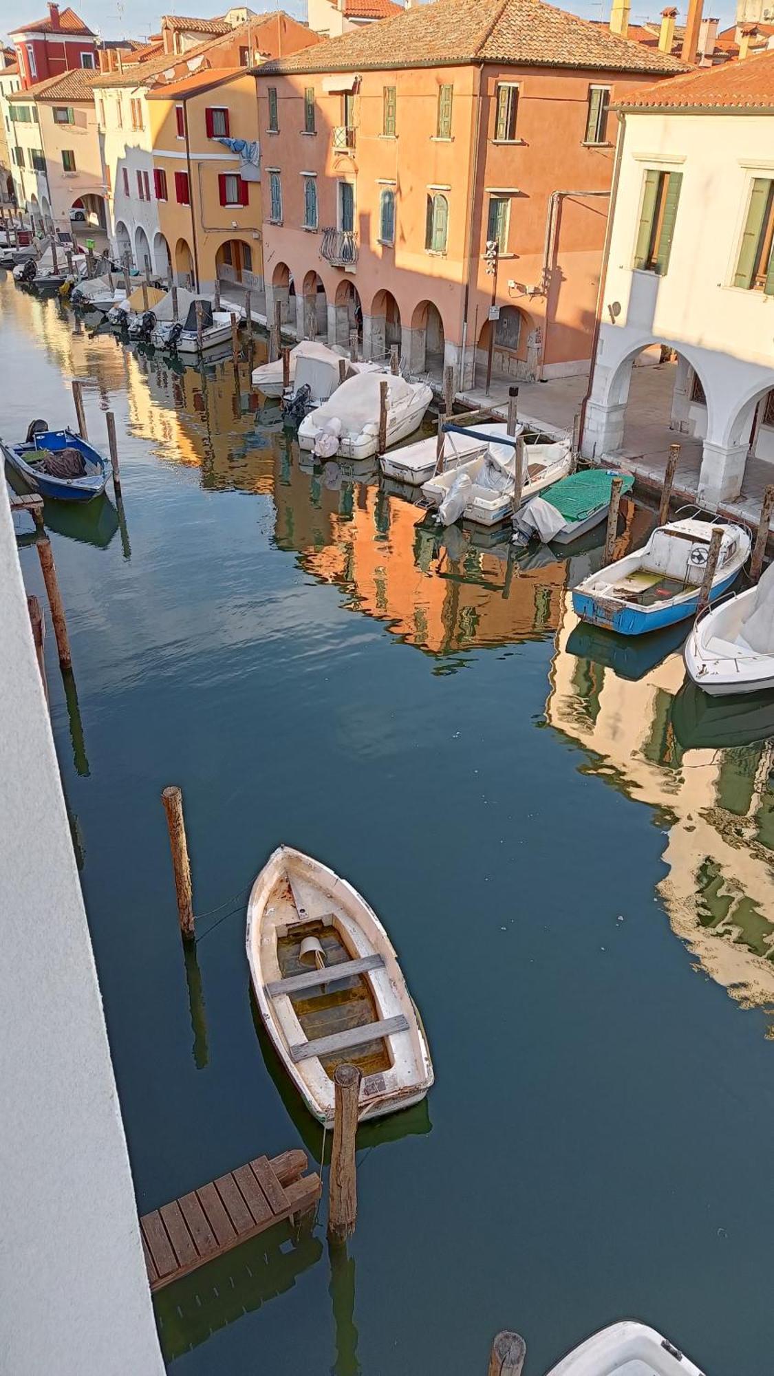 Casa Cuccagna Chioggia - Vista Canal Vena 외부 사진